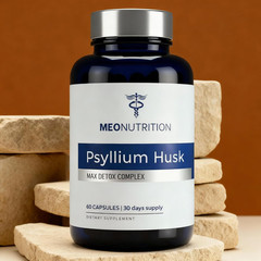 Psyllium Husk Capsules 1520Mg – Max Detox Complex with Probiotics, Herbs & Fiber