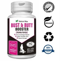 BUST & BUTT WOMEN BREAST & BUTT Herbal & Natural 60 Pills