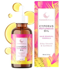 Cyperus Rotundus Oil 60ml Natural Hair Removal Oil for Face Body Legs Women Men