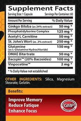 brain booster – BRAIN & MEMORY BOOSTER COMPLEX – energy supplement for women
