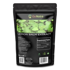 Lemon Balm Extract Powder 10:1 Strength Potent – Melissa Herbal Supplement 8 oz
