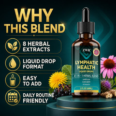 LYM-SYSTEM HEALTH DROPS, Cleavers, Red Clover, Prickly Ash, Stillingia Root