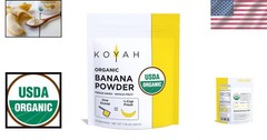 Non-GMO, Organic Freeze-Dried Banana Powder: 22 Servings of Goodness