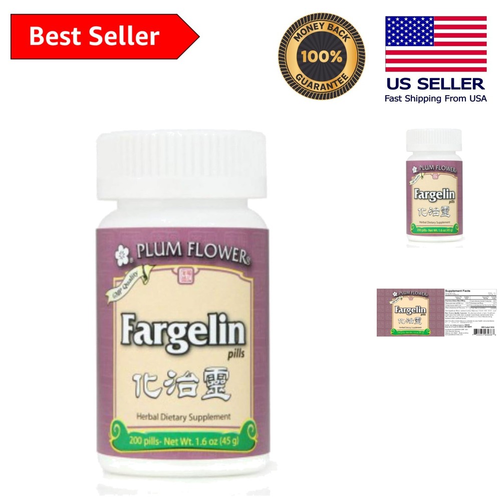 200 Count Fargelin Pills – Herbal Formula for Adult Health & Wellness