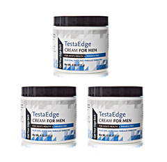 LEL TESTAEDGE TESTOSTERONE CREAM~MEN~GAIN LEAN MUSCLE~BODYBUILDING~ENERGY