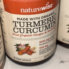 NatureWise Curcumin Turmeric 2250mg Curcuminoids TOTAL 630ct Exp11/27++ Variety