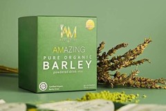 POWDERED DRINK MIX FROM AUSTRALIA – 1 BOX IAM AMAZING PURE ORGANIC BARLEY