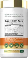 Turmeric Curcumin with Black Pepper 1000mg | 180 Capsules | by Carlyle