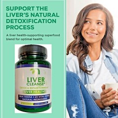 Liver Support 60Ct, Cleanse, Detox & Repair Formula 22 Ingredients Including NAC