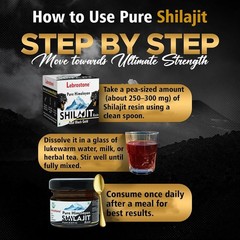 2x Himalayan SHILAJIT Resin 10g Natural Mineral-Rich Resin Herbal Supplement