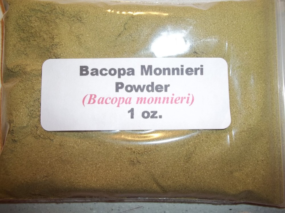 1 oz. Bacopa Monnieri Powder (Bacopa monnieri)