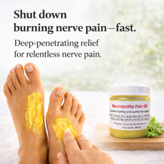 Nerve Pain & Tingling Relief Kit – Ayurvedic Neuropathy Oil, Tea & Tonic