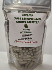 Soursop [Graviola Leaf] Powder Capsules – Made Fresh On Demand!