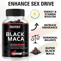 Maca Root 1000 Mg, 120 Capsules – Non-GMO, Gluten-Free