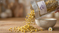 Wild Crafted Chamomile Flowers Dried ~ 4 oz. Freshly Packed USA Free Ship