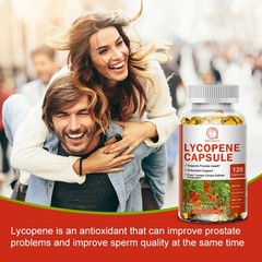 Lycopene Capsules Tomato Powerful Antioxidant Support Prostate Health 120 Pills
