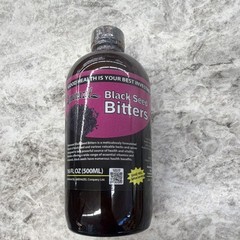 Amenazel Black Seed Bitters Liquid Oral Herbal Supplement 16 fl oz (500 ml)