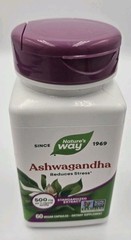 Nature’s Way Ashwagandha 60 Vegan Caps | 500mg | EXP 05/2028 Stress Support
