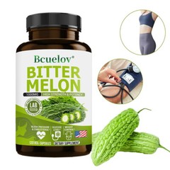 Bitter Melon Capsules Regulates Blood Sugar Levels Weight Loss Enhances Immunity