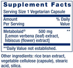 BODY TRIM and APPETITE CONTROL 30 capsule LIFE EXTENSION