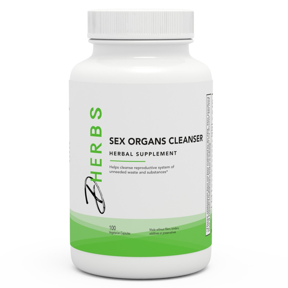 Dherbs Sex Organs Cleanser, 100-Count Bottle