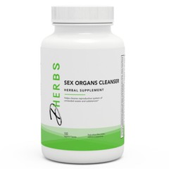 Dherbs Sex Organs Cleanser, 100-Count Bottle