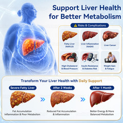 Natural Castor Navel Oil Drops Support Metabolism Liver Blood Sugar Health