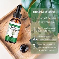 60ml Cyperus Rotundus Moisturizing Oil Nut Grass Skin Natural Massage Essential