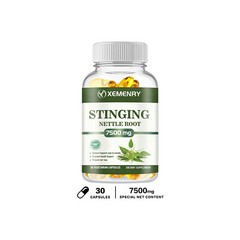 Stinging Nettle Root 7500mg – Prevent Hair Loss, Prostate & Urinary Tract Health