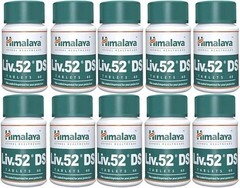 Pack of 10 Bottles LIV52 DS 600 Tabs – Long Expiry & Free Shipping