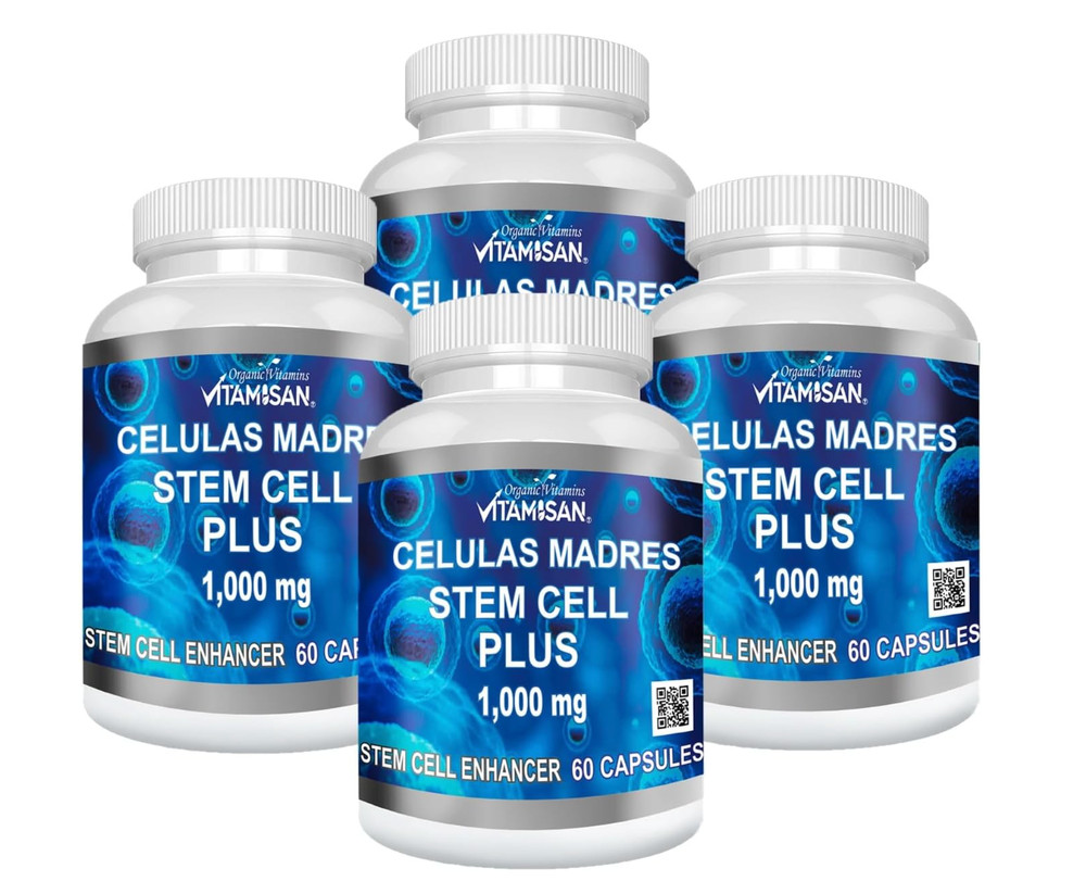 Vitamisan Células Madres 4 Bottles Stem Cell Supplement EXP 02/29