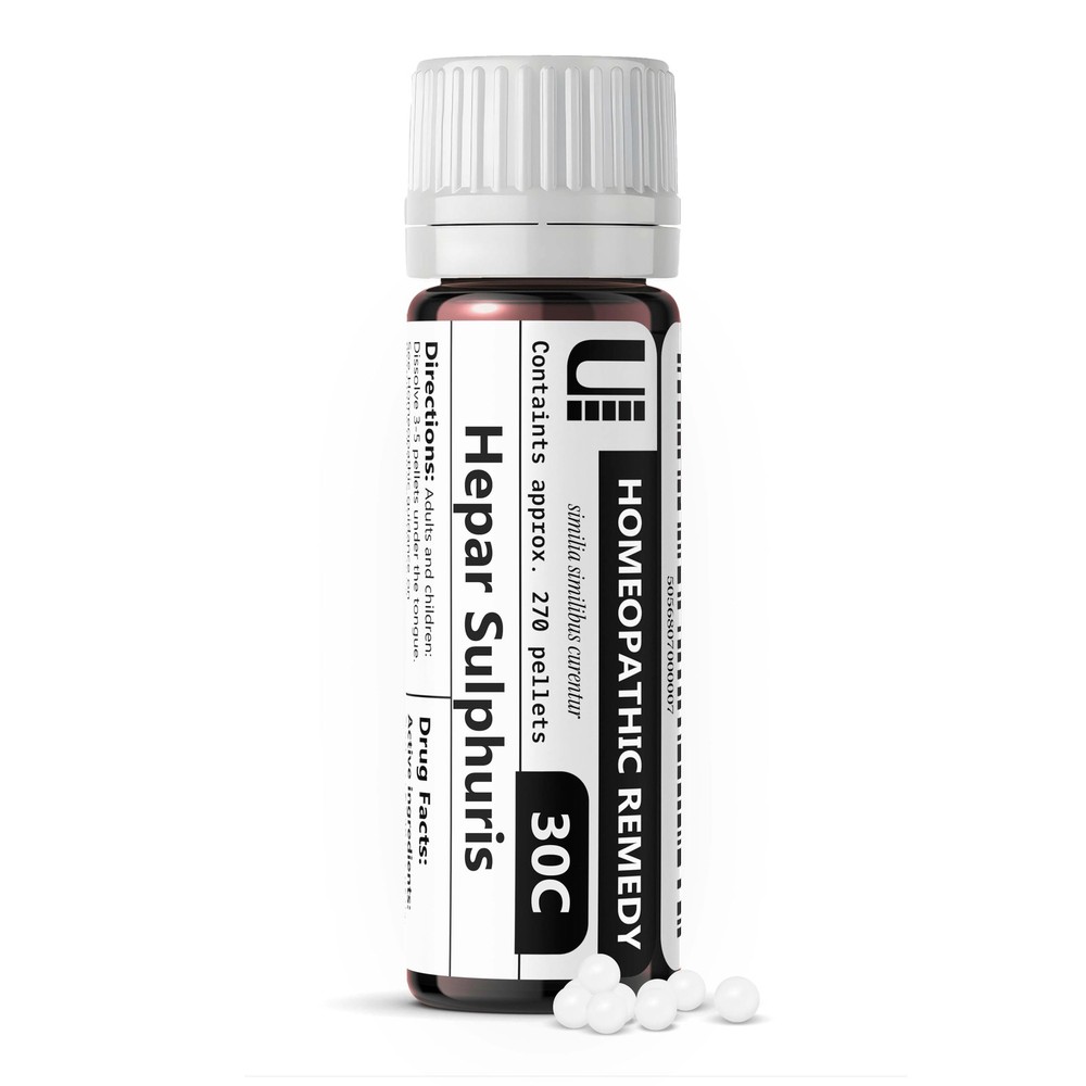 Hepar Sulph 30C Homeopathic Remedy, Urenus 30c