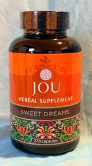 Jou Herbal Supplement Sweet Dreams 270 Capsules Exp 12/27 **35% off retail**