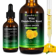 60ML Dandelion Root OIL Tincture Organic | Digestive, Respiratory, Alcohol-Free