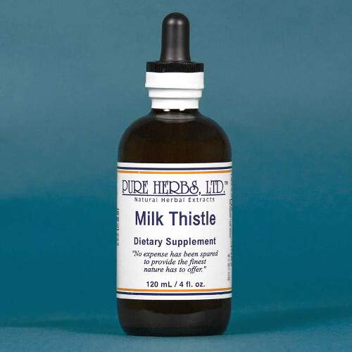 Pure Herbs: Milk Thistle – 4 oz.