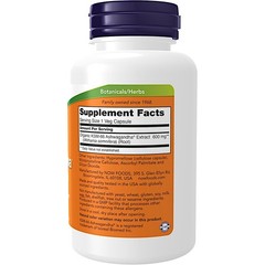 NOW KSM-66 Ashwagandha, Stress & Mood Support*, 90 Veg Capsules