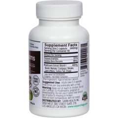 7 Mushrooms Extract Supplement Energy Boost Complex Lion’s Mane Reishi 90 Caps