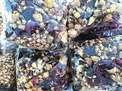 4 OZ. 113 GRAMS DRIED ROSE BUDS, RED, WHITE, YELLOW, 4 OZ BAG, 113 GRAMS, CRAFT