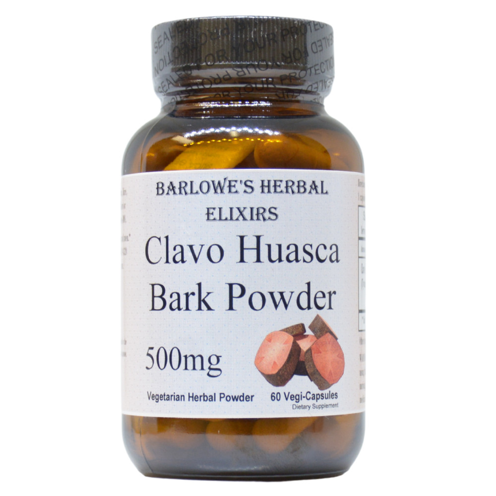 Clavo Huasca 500mg | Stearate Free | 60 Veggie Capsules