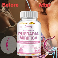 Pueraria Mirifica Capsules 5000mg – Natural Breast Enlargement, Bust Firming