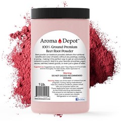 Red Beet Root Powder Beta vulgaris Super Food High Nitrate Non-GMO Raw 1 Lb. JAR