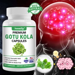 Organic Gotu Kola Leaf Centella Asiatica 1500mg Extract – Memory Immune Support