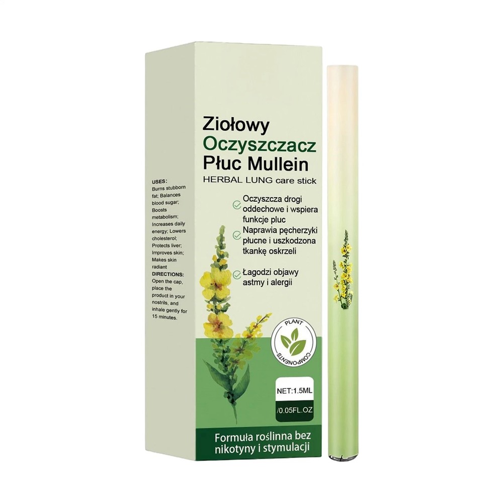 Mullein Lung Purifier Inhaler For Lung Health &Fresh Air Free Shipping