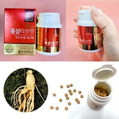 Authentic 6years Korean Red Ginseng (300mg X 200 Tablets – Red Ginseng Extract)