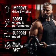 Force Factor Yohimbine Supplement for Men, Yohimbe Bark Extract with Superior Ab