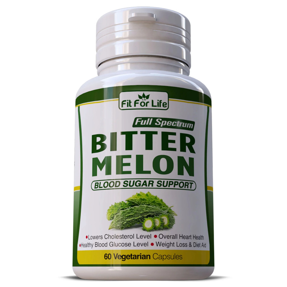 60 BITTER MELON PILLS CHOLESTEROL REDUCTION BLOOD SUGAR SUPPORT GLUCOSE PILLS