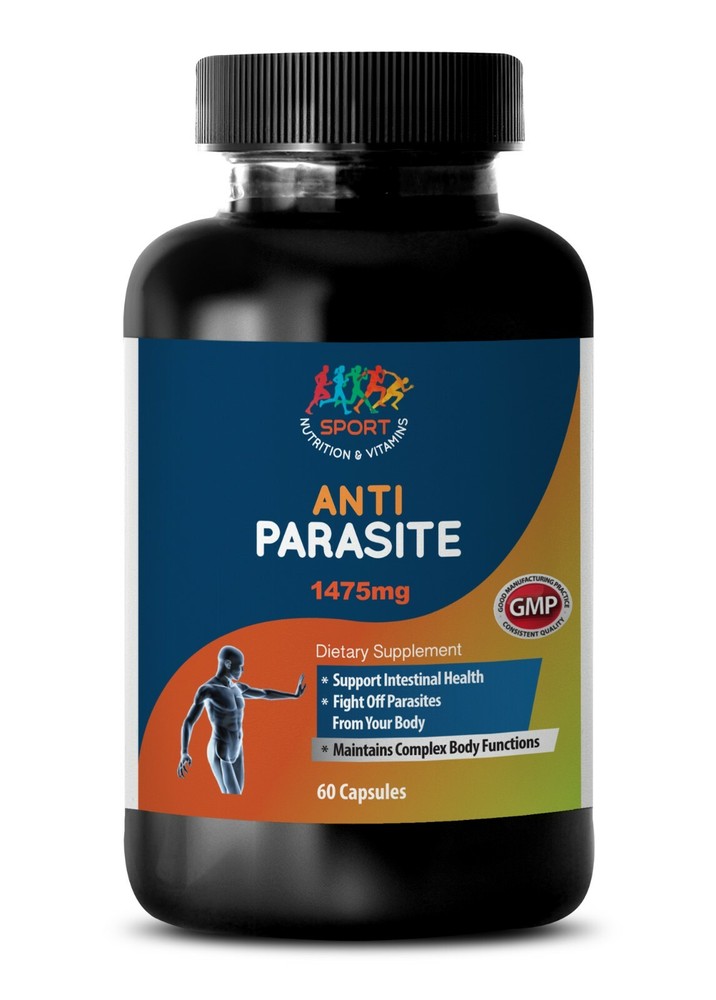 herb immune and body support pills – ANTI-PARASITE 1475mg – 1 Bottle 60 Capsules