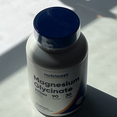 Nutricost Magnesium Glycinate Capsules (90 Capsules, 210 mg Per Serving)