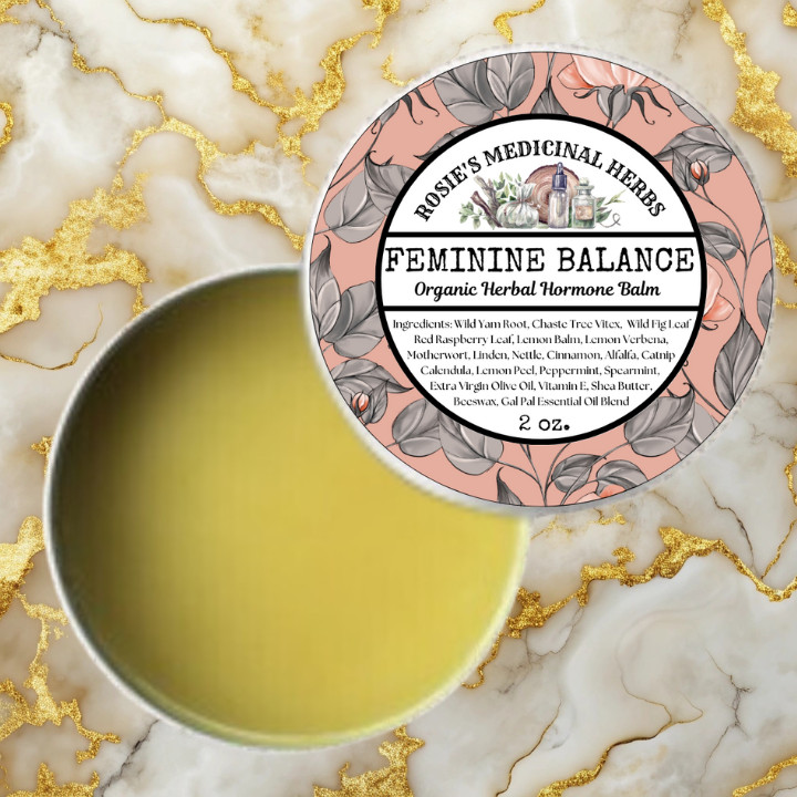 Wild Yam Relief Cream | Organic Herbal Hormone Balm | Dr. Barbara O’Neill | Lady