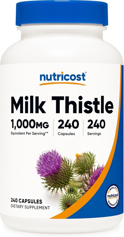 Nutricost Milk Thistle Extract 240 Capsules